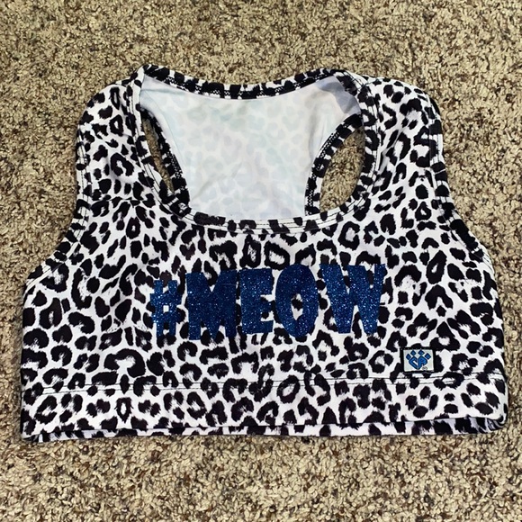 CRAZYPANTS X CHEER ATHLETICS #MEOW BRA YM - Picture 2 of 7